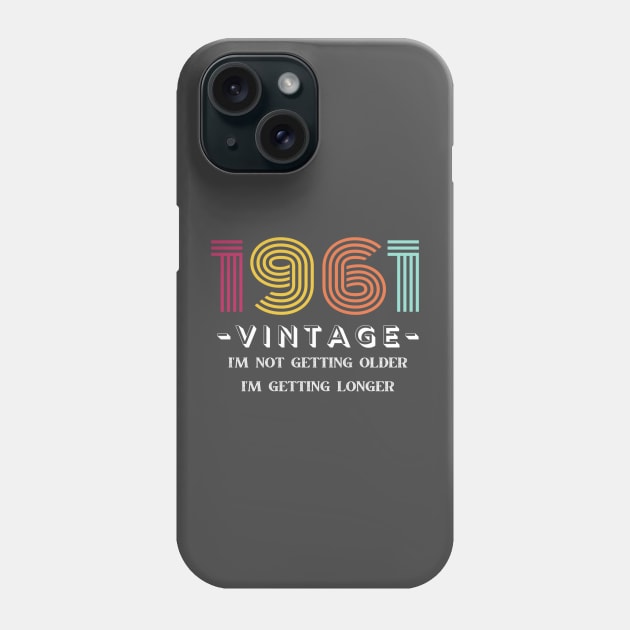 1961 Vintage Phone Case by TeesForThee