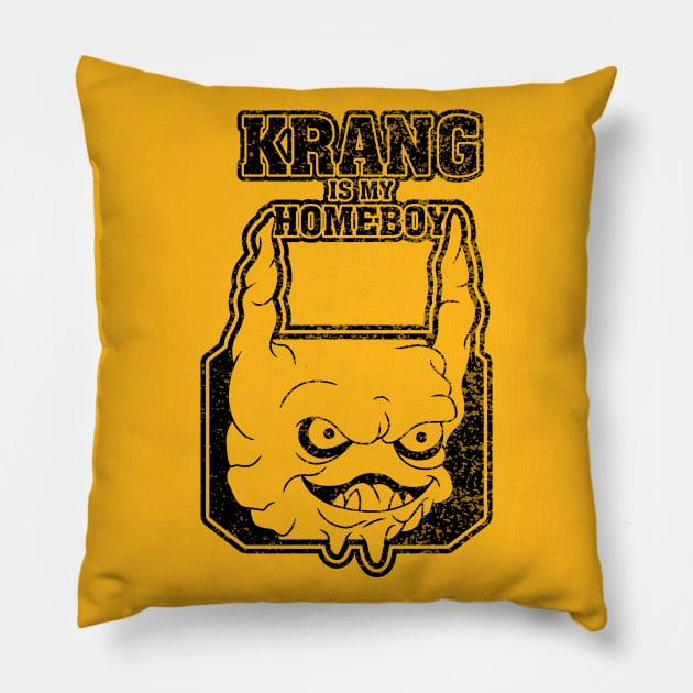 Krang is my Homeboy Pillow by dann