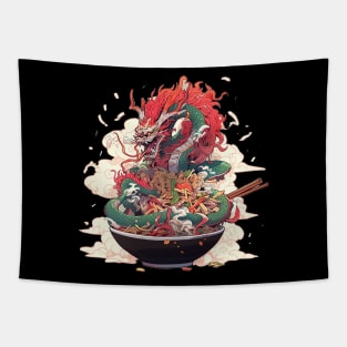 dragon ramen noodle Tapestry