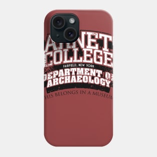 Barnett College Department of Archaeology (Variant) Phone Case