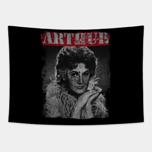 TEXTURE ART - Bea Arthur Golden Tapestry