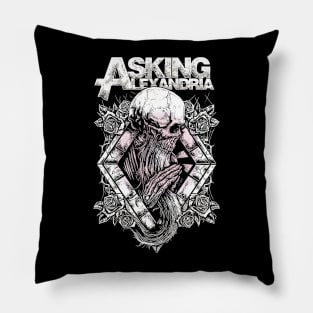 Asking Rock Band Design Pillow