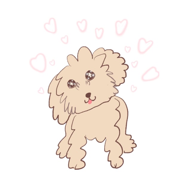 Maltipoo Loving You by PatternbyNOK