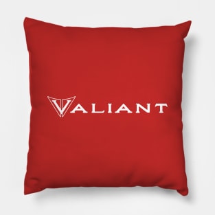 Valiant Badge (1963 - White) Pillow