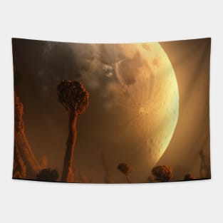 great moon Tapestry