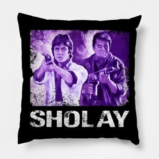 Basanti's Iconic Horse Dance in Sholays Pillow