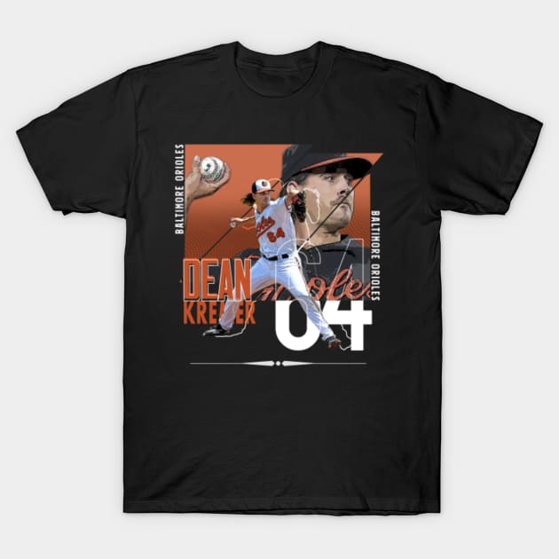 Rinkha Dean Kremer Baseball Paper Poster Orioles 4 T-Shirt