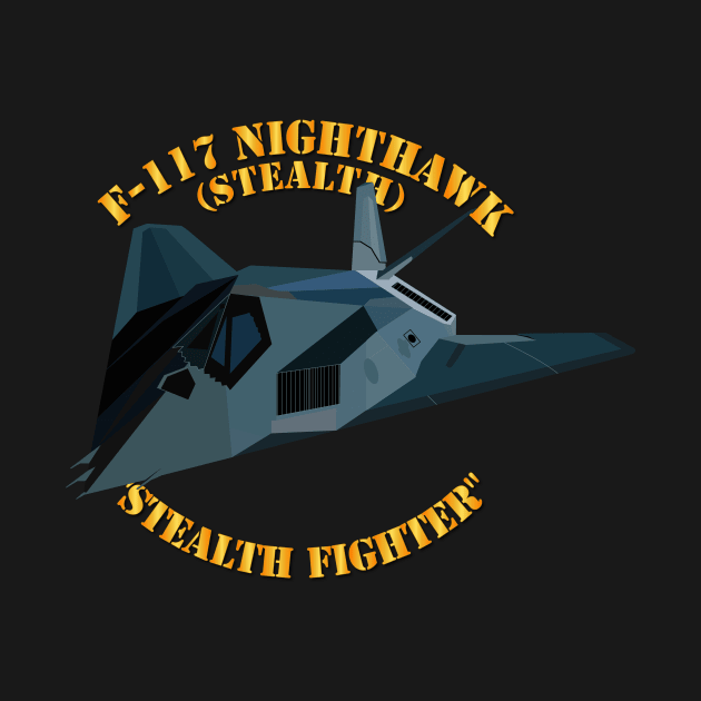 F117 Nighthawk - Stealth Fighter by twix123844