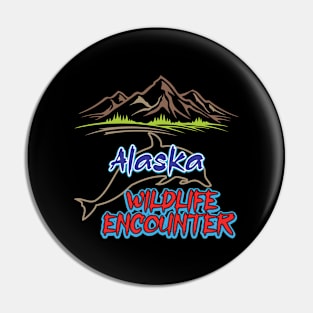 Alaska Wildlife Encounter Pin