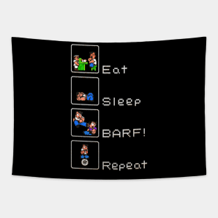 Eat Sleep BARF! Repeat Tapestry