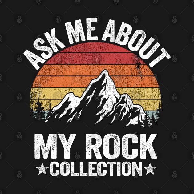 Rock Collection Collector Retro Geologist by Kuehni