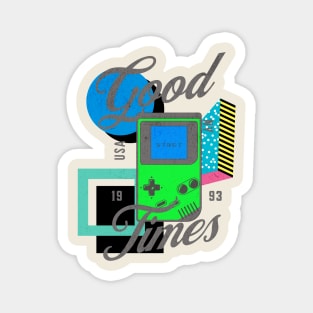 90's Good Times Gameboy Magnet