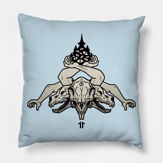 11 Forest Critters Pillow by MarkMcLaughlin