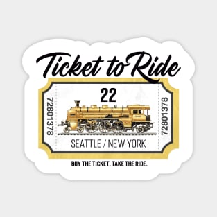 Ticket to Ride Magnet
