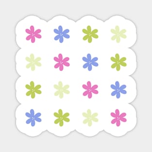 Mini Flowers Bundle - Bright Pastels Magnet