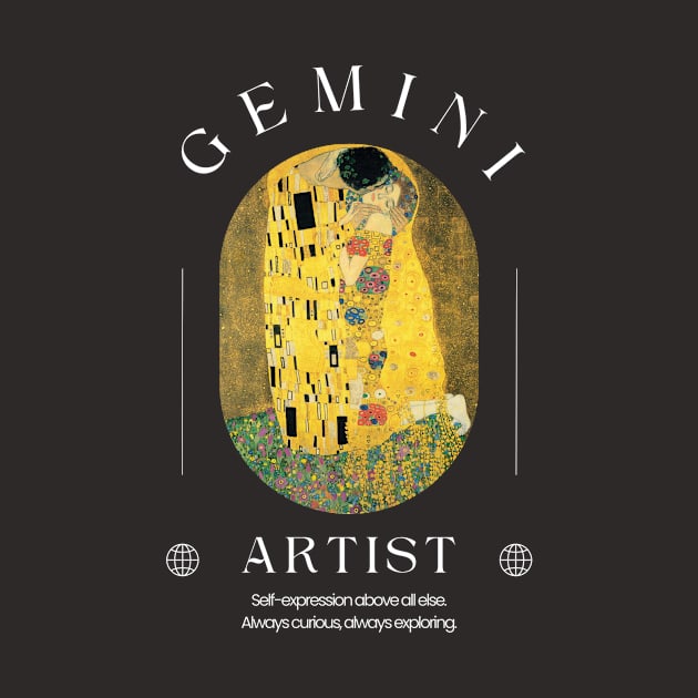 Gemini Artist - Astrology Art History 5 by rosiemoonart