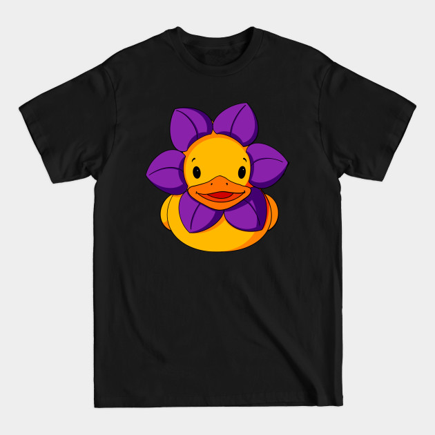 Discover Flower Rubber Duck - Rubber Duck - T-Shirt