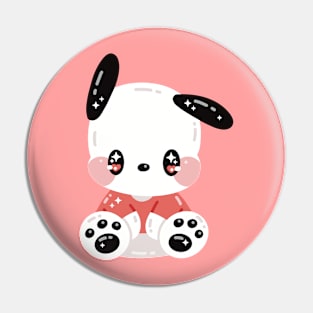 Kawaii Anime Dog Art Pin