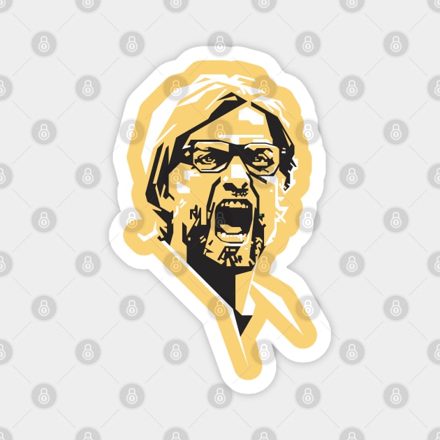 jurgen klopp wpap Magnet by BAJAJU