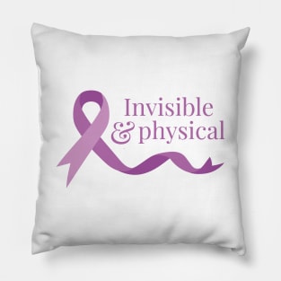 Invisible & Physical (Purple) Pillow