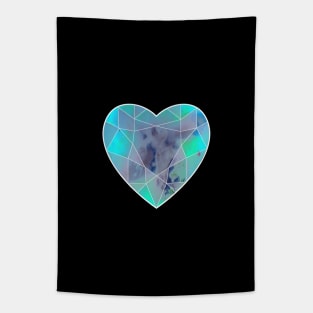 Galaxy heart Tapestry