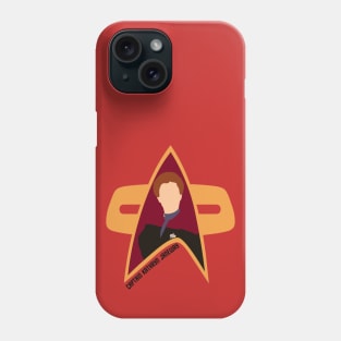 Captain Kathryn Janeway - Star Trek, Voyager Phone Case