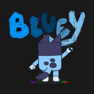 Bluey is drawing T-Shirt