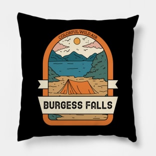 Burgess Falls Vintage Travel Pillow