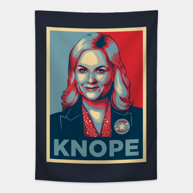 Knope Hope Tapestry by DCLawrenceUK