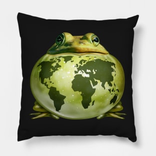 Global Frog Pillow