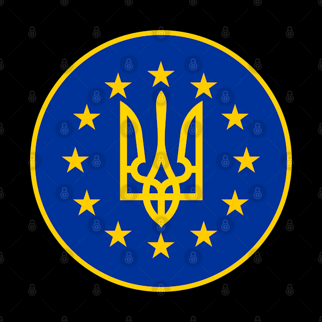 Ukrainian Coat of Arms. Ukraine Trident. by Hermz Designs