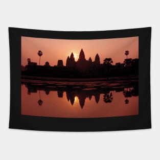 Angkor Wat, At Sunrise - Cambodia Tapestry