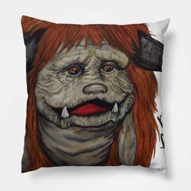 Rocks friends! Ludo! Pillow by Hoffling