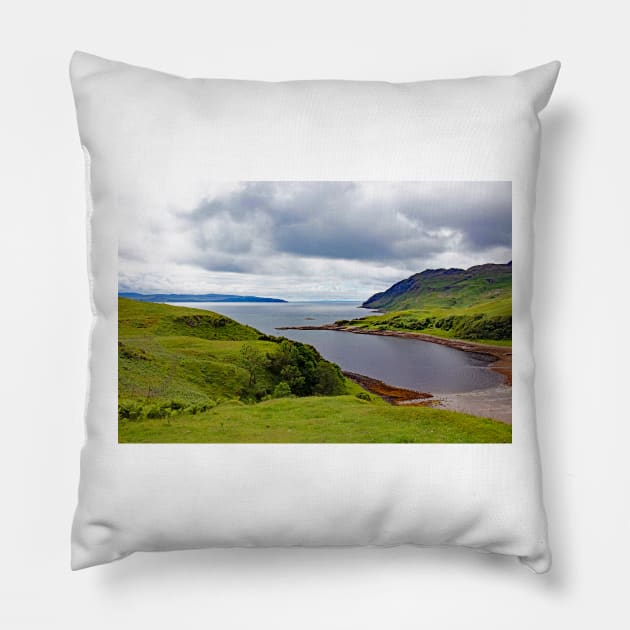 Ardnamurchan peninsula on the west coast of Scotland, looking over towards Mull Pillow by HazelWright