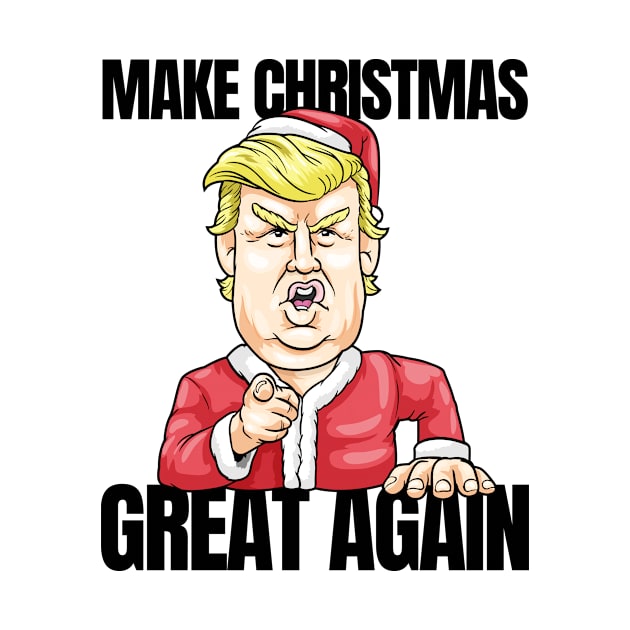 Donald Trump Make Christmas Great Again Ugly Xmas by bigD