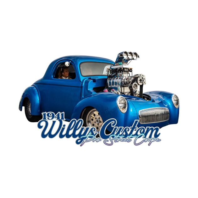 1941 Willys Custom Pro Street Coupe by Gestalt Imagery