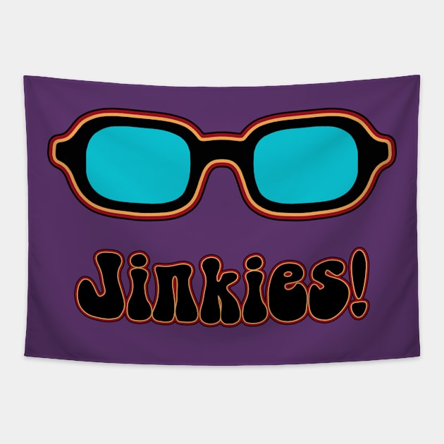 Retro Velma Glasses Tapestry by Scar