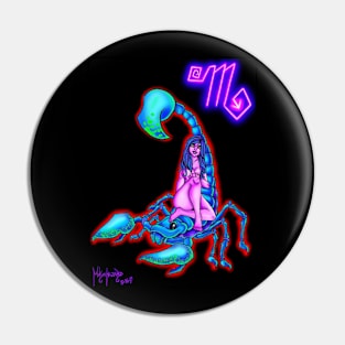 Scorpio Zodiac Pin