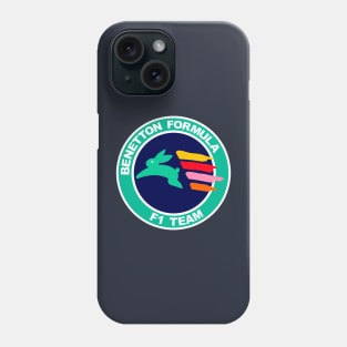 Benetton F1 Team Shield 80's Phone Case