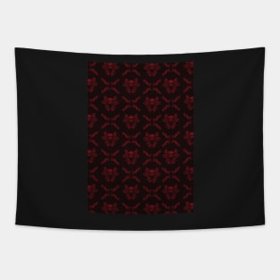 Skull Pattern (vector) Tapestry