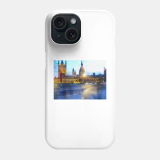 Parliament Building Blur, London Phone Case