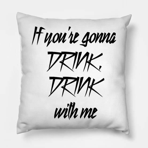 Drunk Pillow by Bongonation