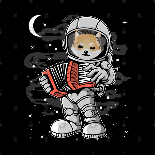 Astronaut Accordion Dogelon Mars ELON Coin To The Moon Crypto Token Cryptocurrency Blockchain Wallet Birthday Gift For Men Women Kids by Thingking About