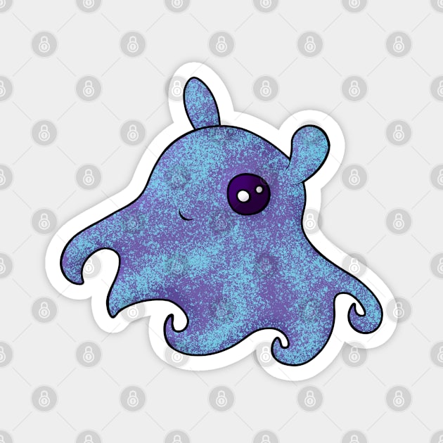 Cute Dumbo Octopus Magnet by Kaiko's Kreations