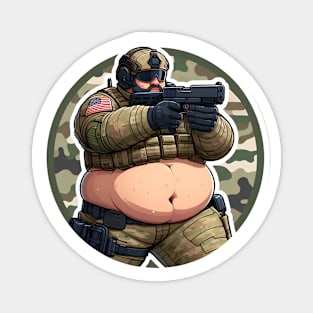 Tactical Fatman Magnet