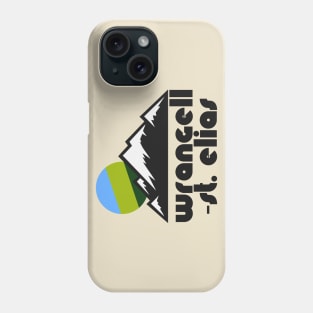 Retro Wrangell St. Elias ))(( Tourist Souvenir National Park Design Phone Case