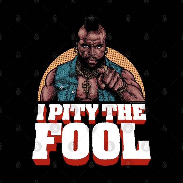 Mr T, Clubber Lang, B.A. Baracus by PeligroGraphics