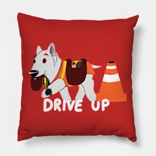 Drive Up! Pillow