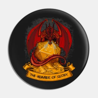 Roll Dragon Pin