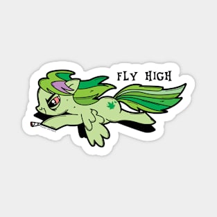 My Lil Stoner Pony Magnet